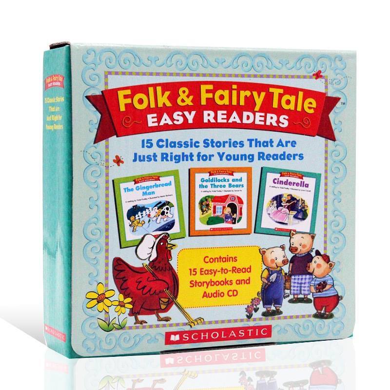Folk And Fairy Tale Easy Readers (15 cuốn)